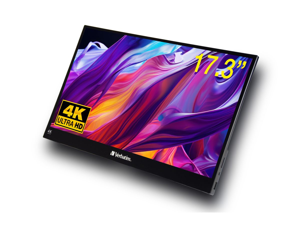 Verbatim Touchscreen Monitor 4K 17.3"