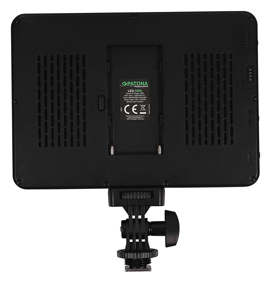 Patona Lampe vidéo/ photo LED-320A