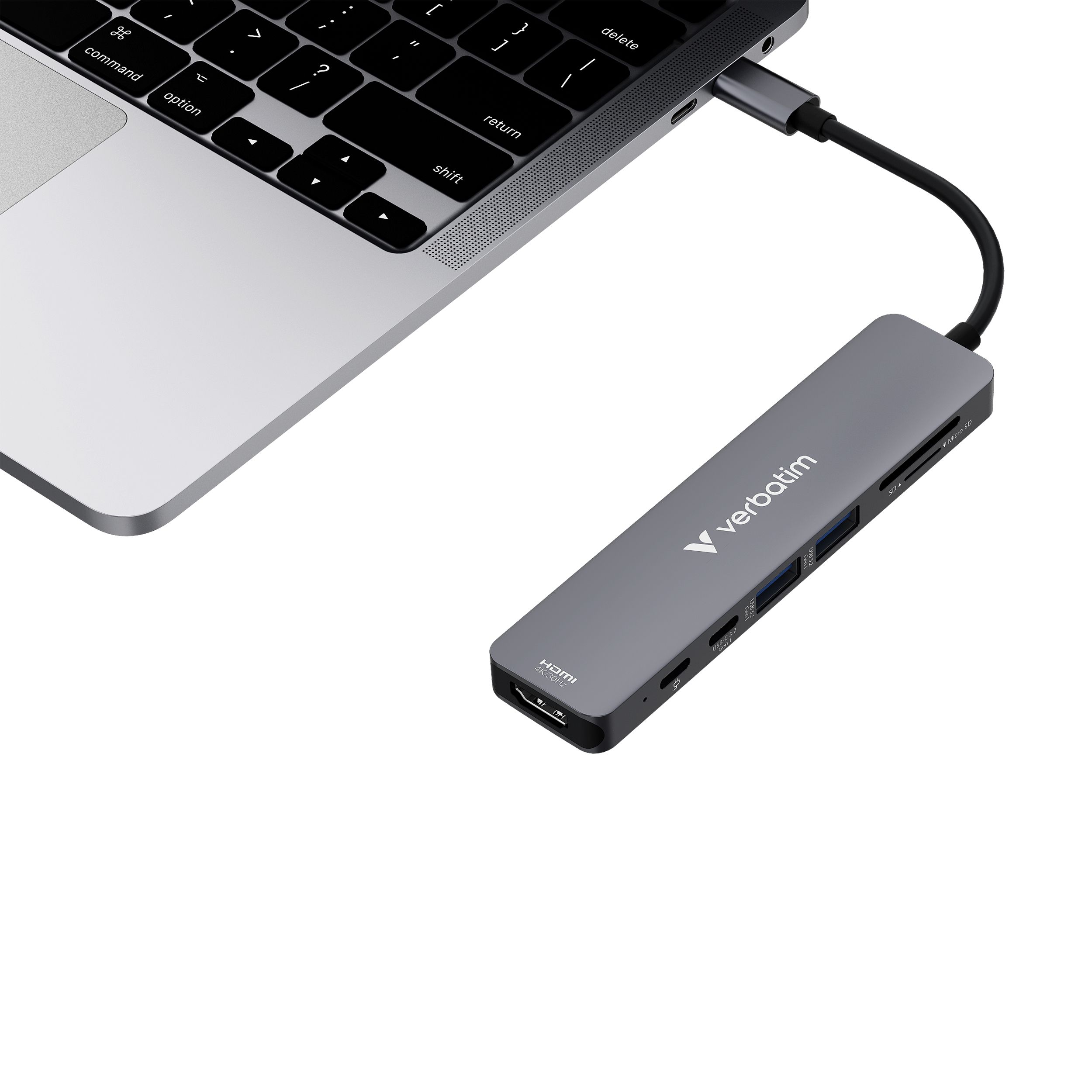 Verbatim 7 in 1 USB-C Multiport Hub