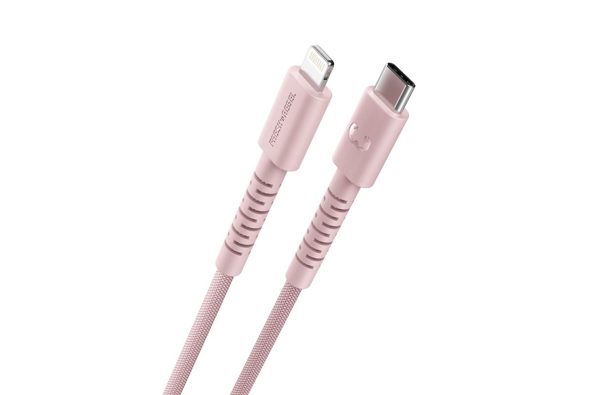 Fresh 'n Rebel USB-C to Lightning Pink