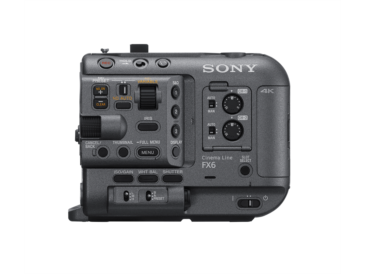 Sony ILME-FX6, Alpha FX6, Cinema Line