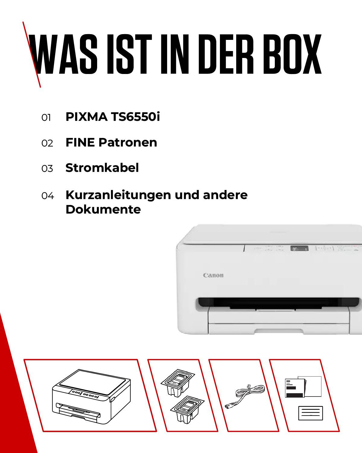 Canon PIXMA TS7550i White