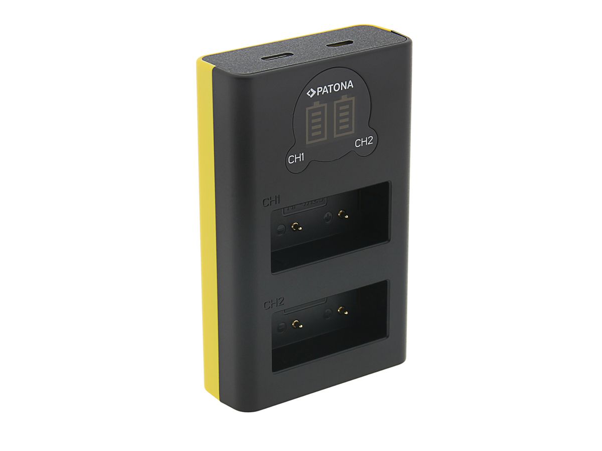 Patona NP-W126S Set Chargeur+ 2 Batterie