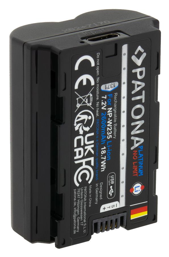 Patona Protect Batterie Fuji NP-W235