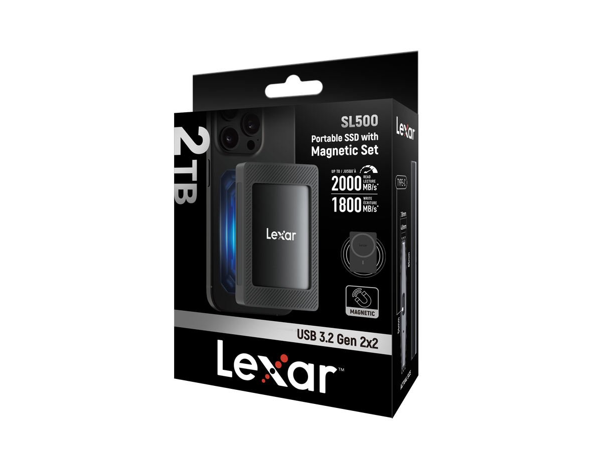 Lexar SL500 Portable SSD MagSafe 2TB