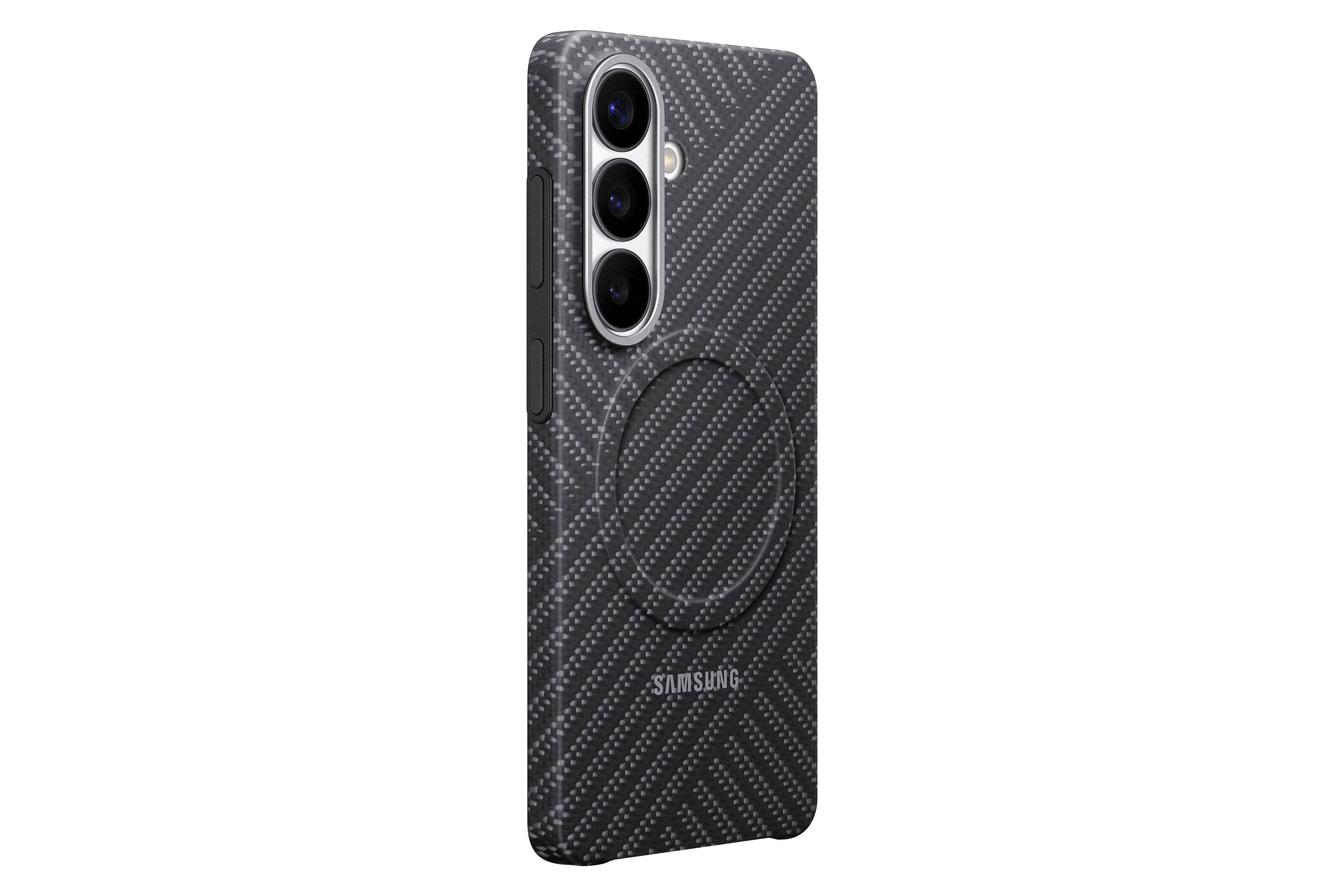 Samsung S26 Carbon Magnet Case Gray