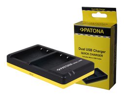 Patona Chargeur Dual USB Olympus BLS-5