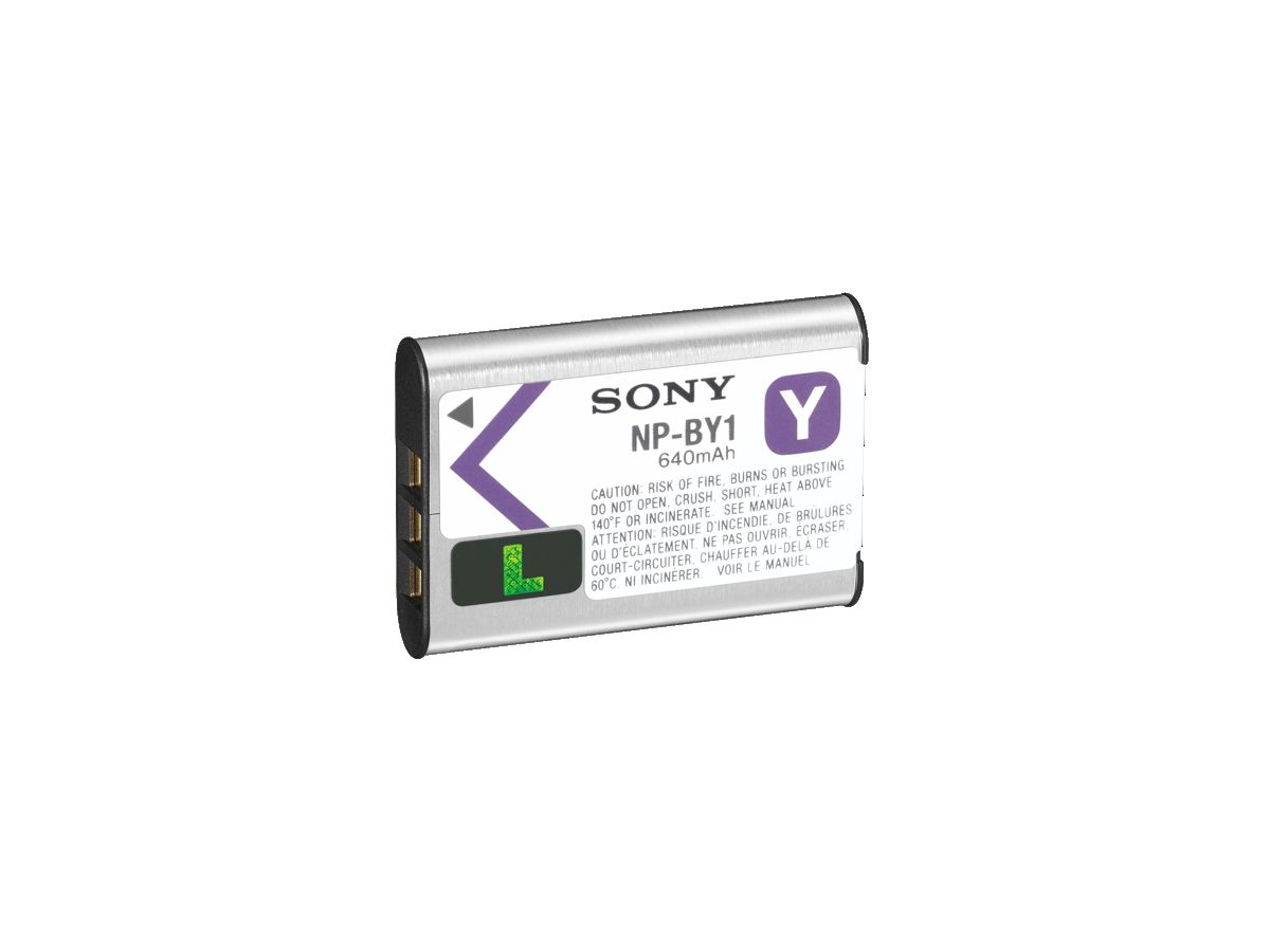Sony "Y"-Serie Akku NP-BY1 Li-ION 640mAh