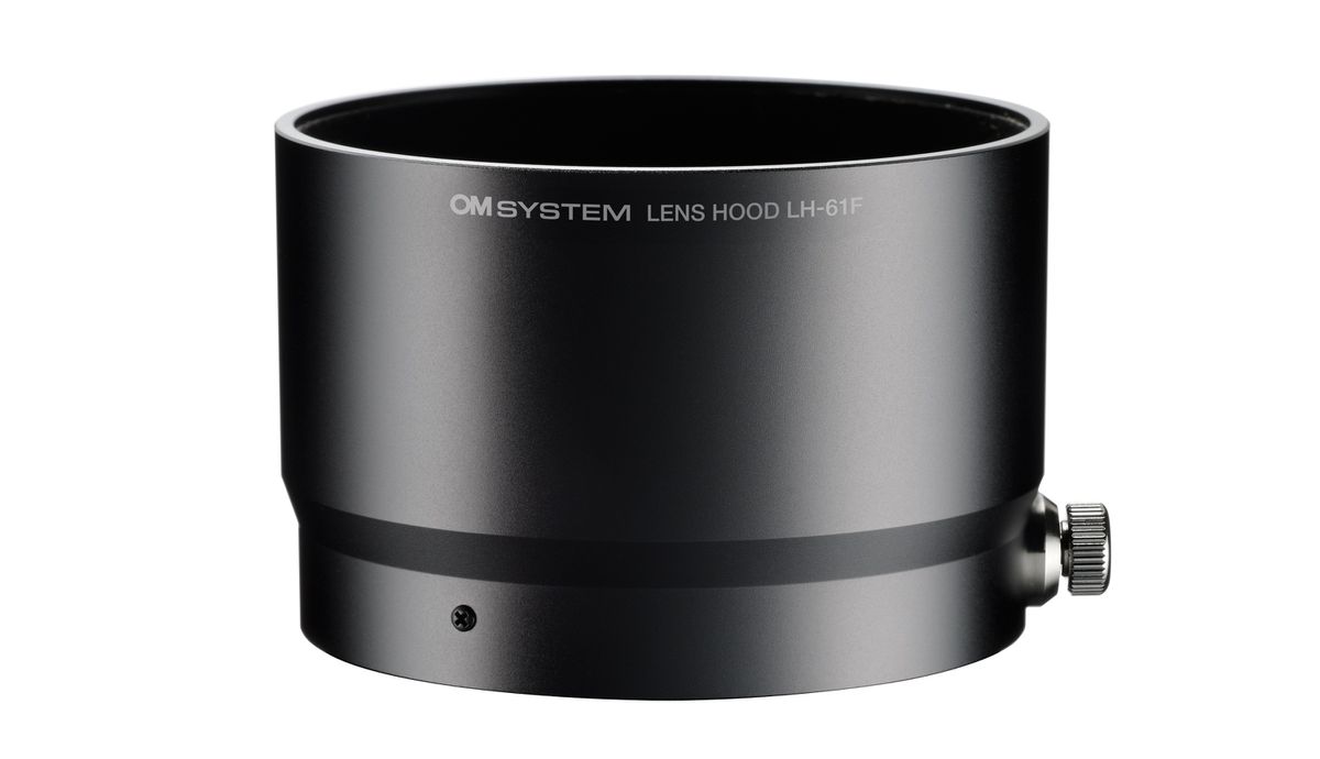 OM System LH-61F Sonnenblende Metal bl.