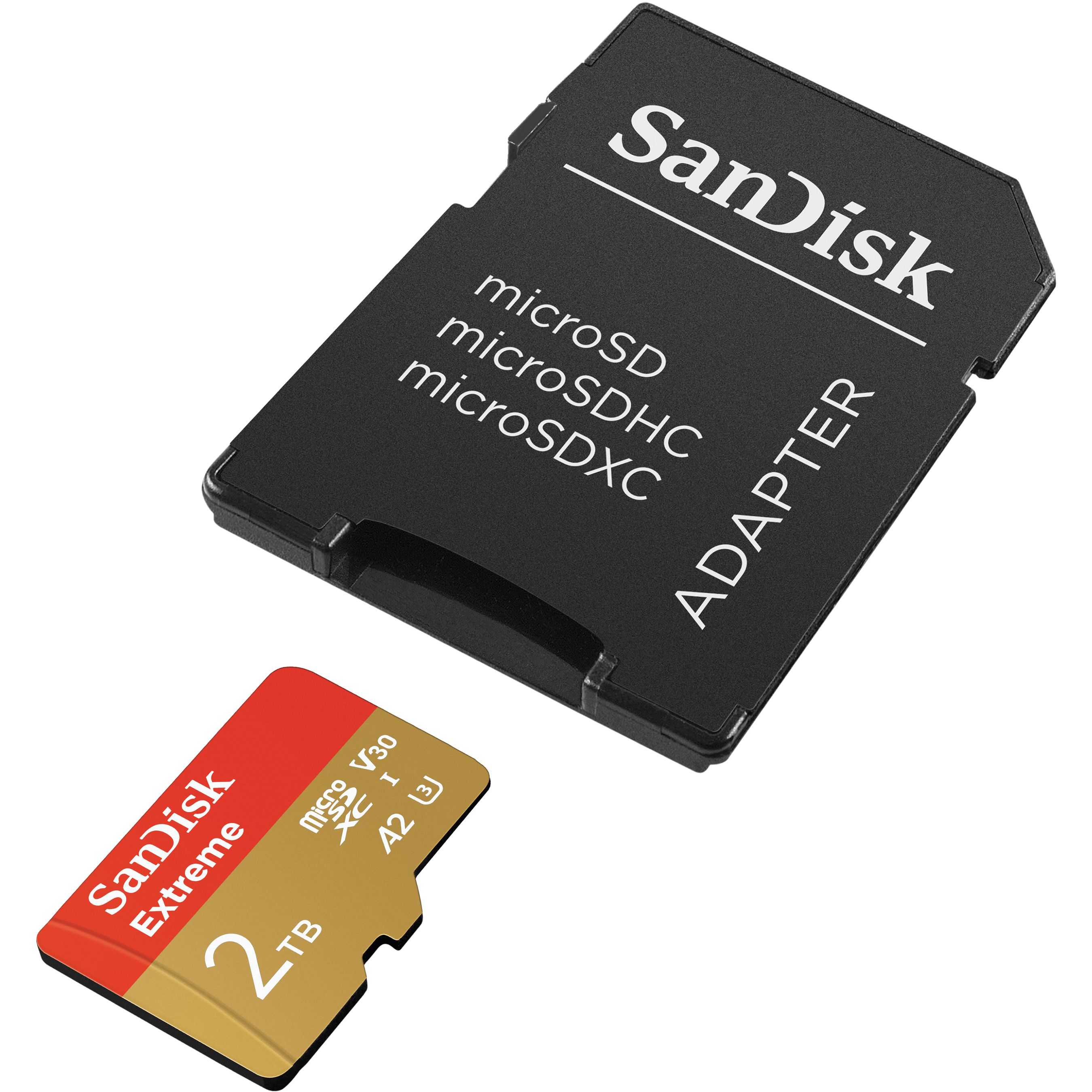 SanDisk Extreme 190MB/s microSDXC 2TB