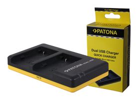 Patona Ladegerät Dual USB Canon NB-2LH