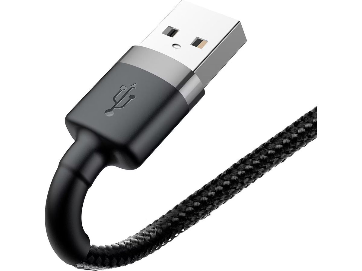 Baseus USB-A to Lightning Cable 2m Black