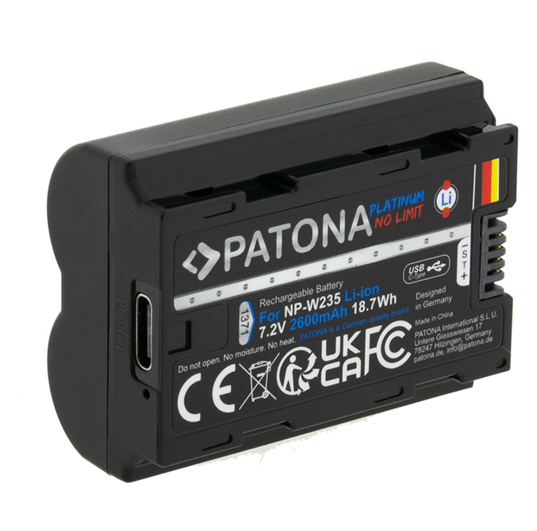 Patona Protect Batterie Fuji NP-W235