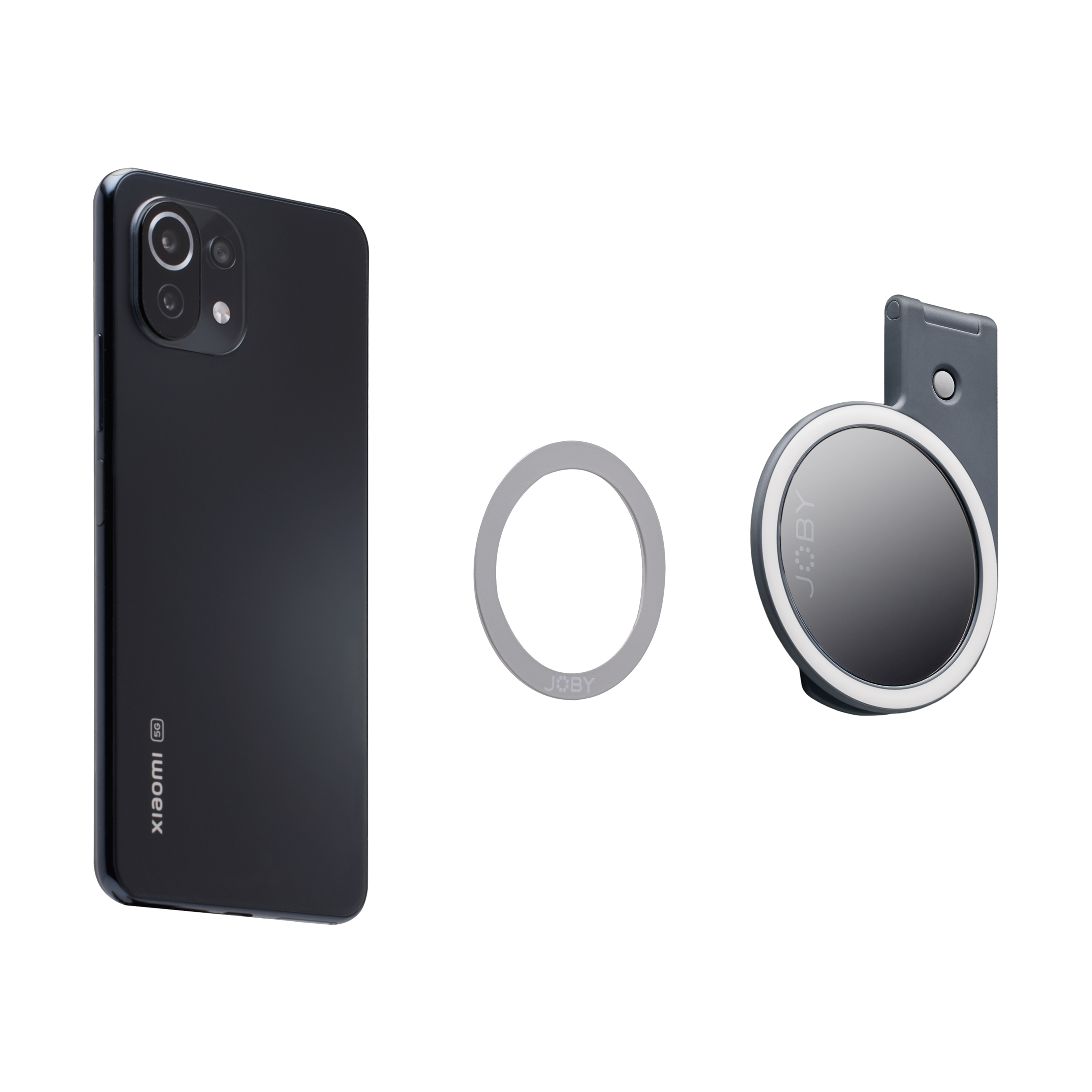 Joby Beamo Ring Light MagSafe Gray