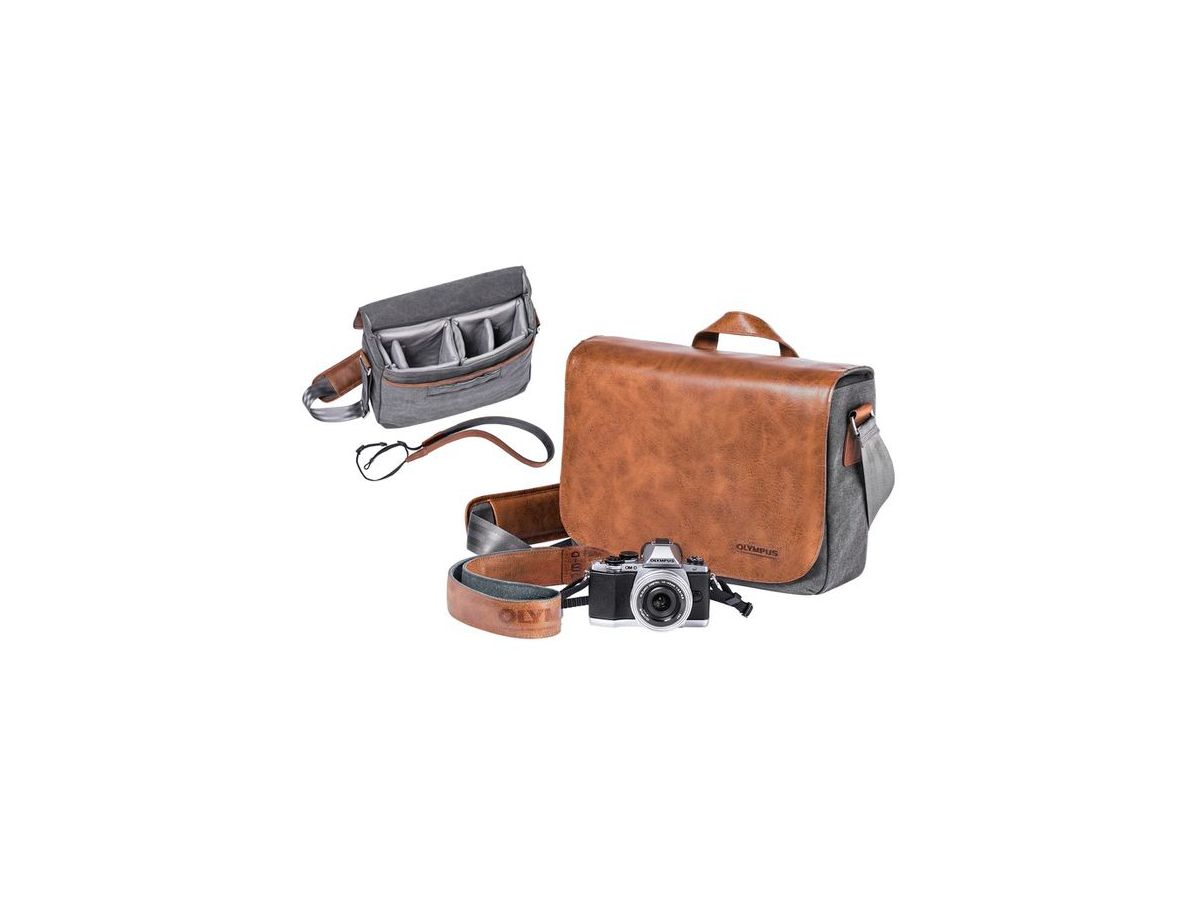 Olympus OMD Premium Leather Camera Bag engelberger ag