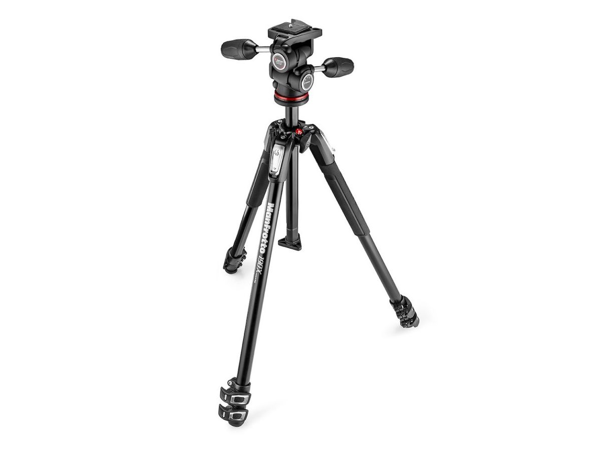 Manfrotto 190X Alu Tripod w/3W Head