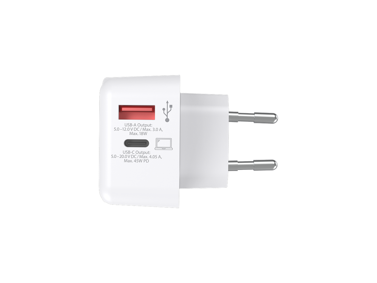 Skross Euro USB Charger AC45PD