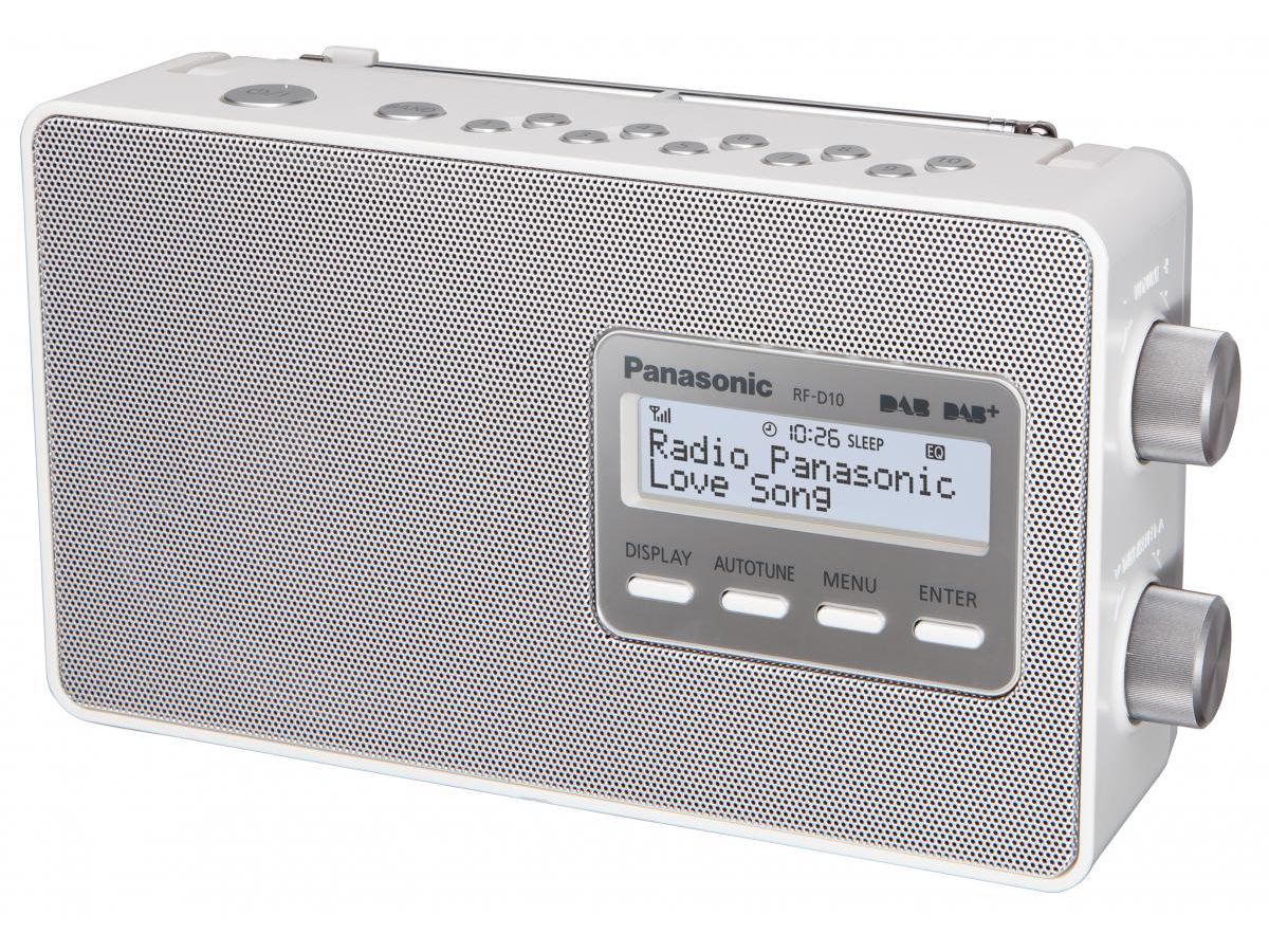 Panasonic DAB+ Radio Bluetooth D30 white