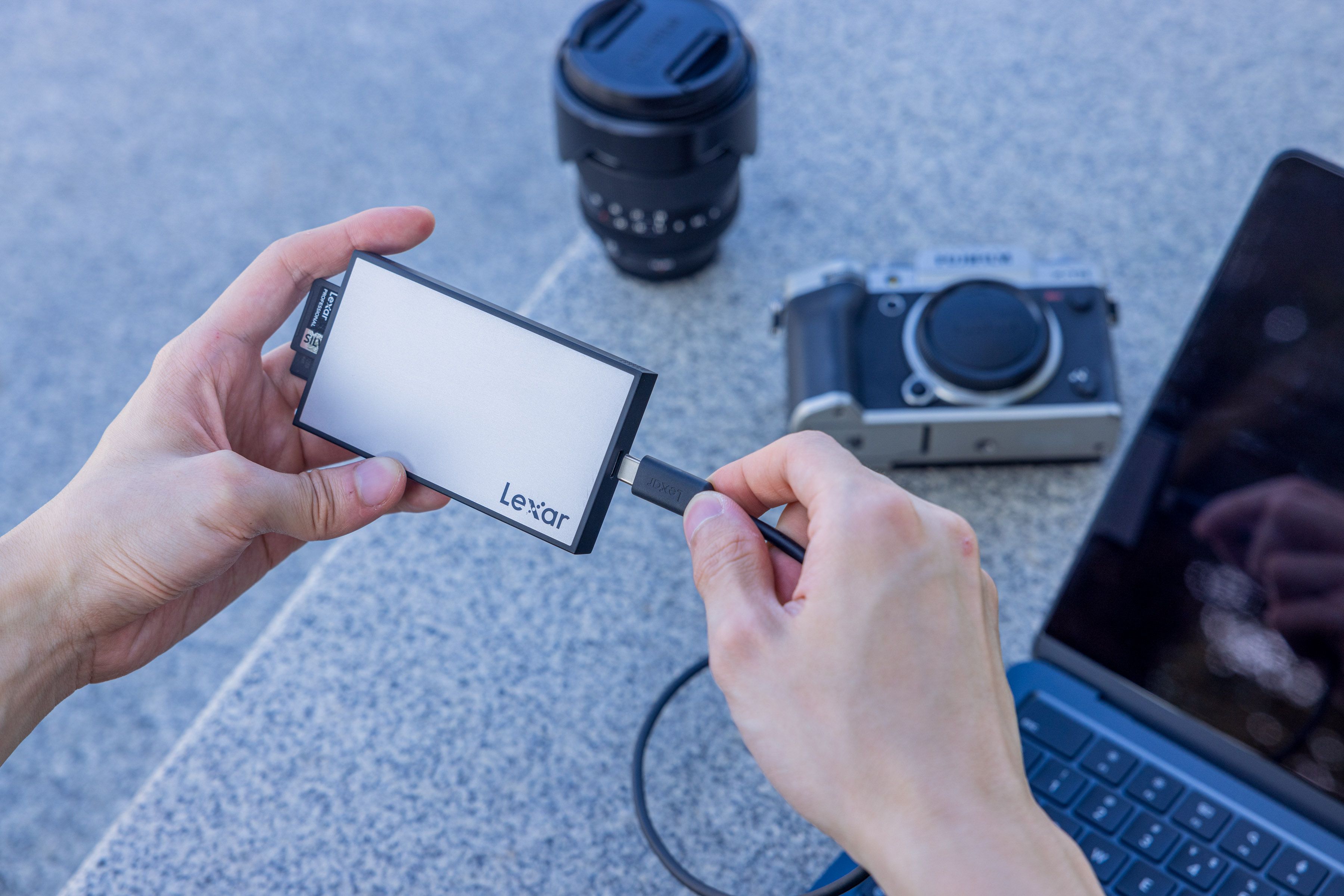 Lexar PRO Workflow SD Dual-Slot Reader