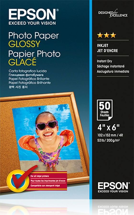 Epson Photo Pap. Glossy  10x15, 200g/m2