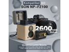Patona NP-FZ100 Set Chargeur 2 Batterie