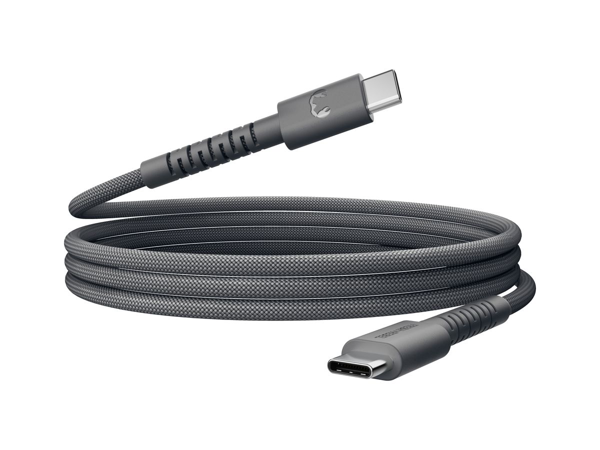 Fresh 'n Rebel USB-C to USB-C 70cm Grey