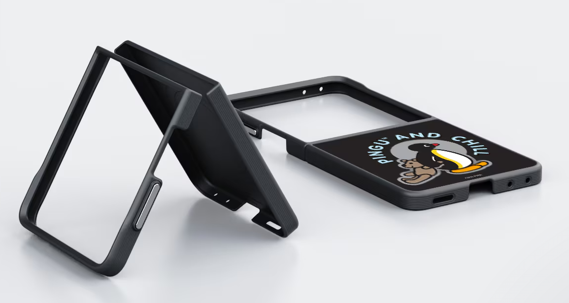 Samsung Flip 8 Mirror Magnet Pingu