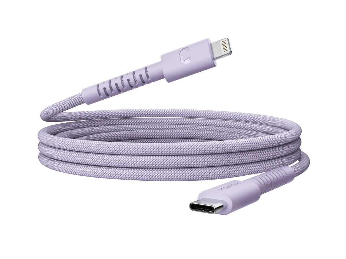 Fresh 'n Rebel USB-C to Lightning Lilac