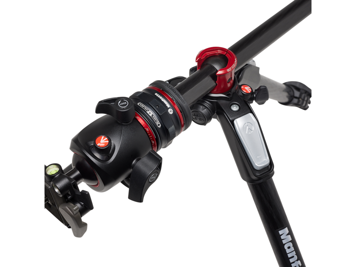 Manfrotto 055XPRO Carbon Tripod w/BH