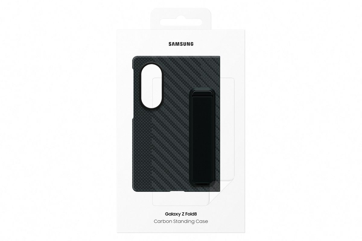 Samsung Fold 8 Carbon Standing Graphite