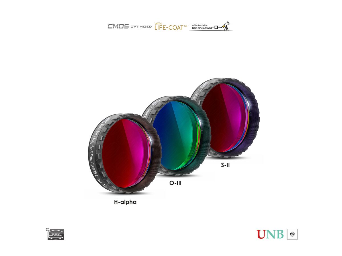 Baader Schmalband Satz (3.5/4nm) 1.25"