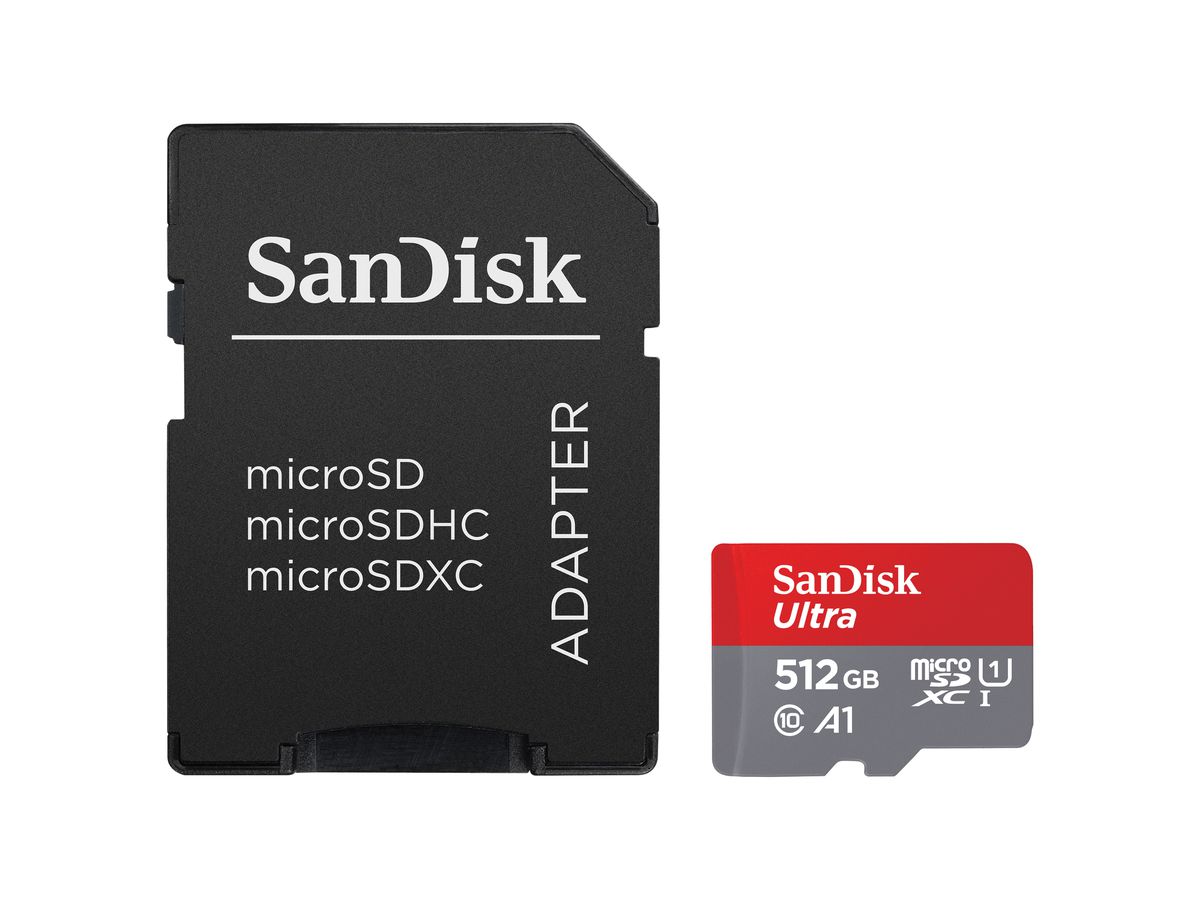 SanDisk Ultra 150MB/s microSDXC 512GB