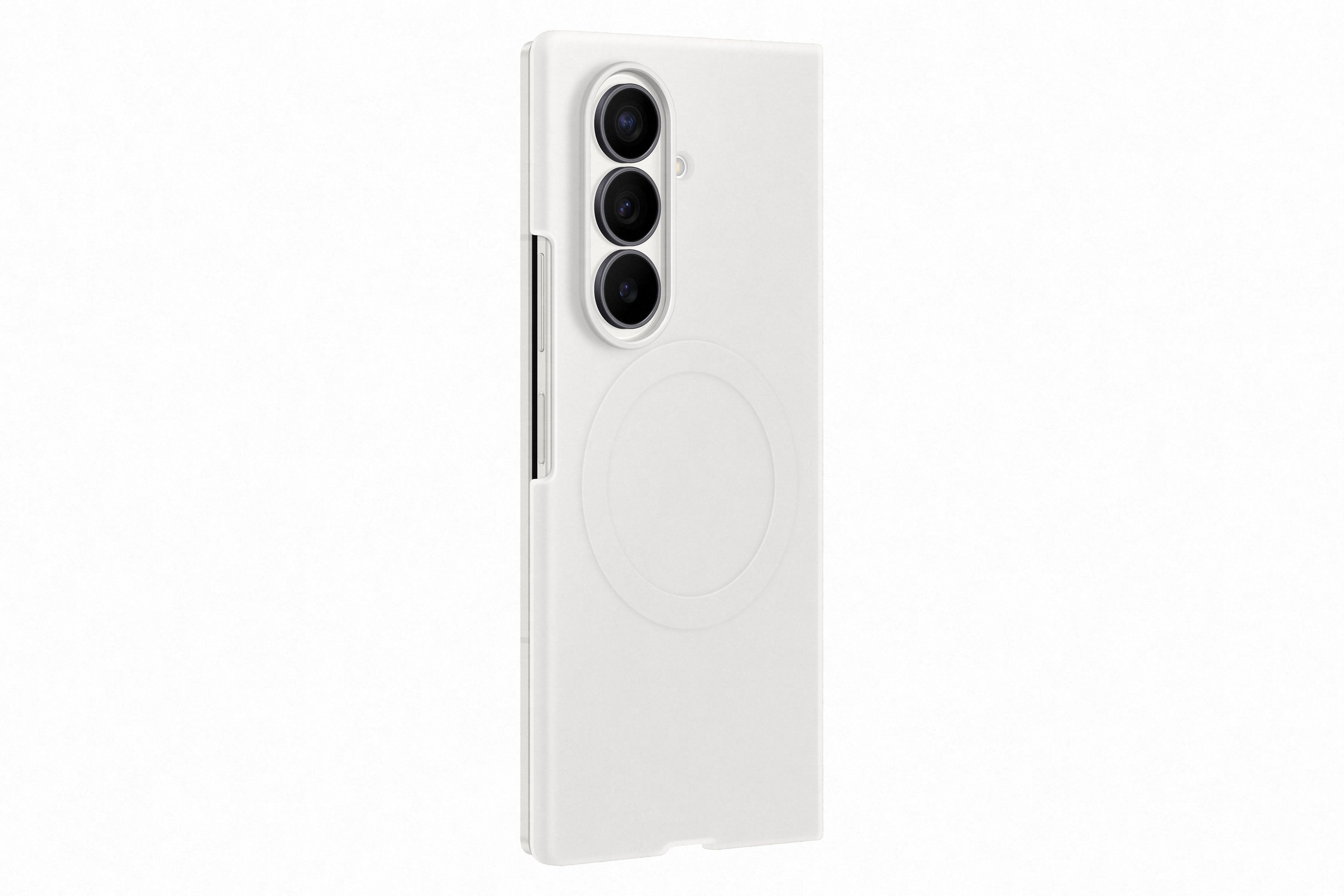 Samsung Fold 8 Ultra Silico Magnet Cream