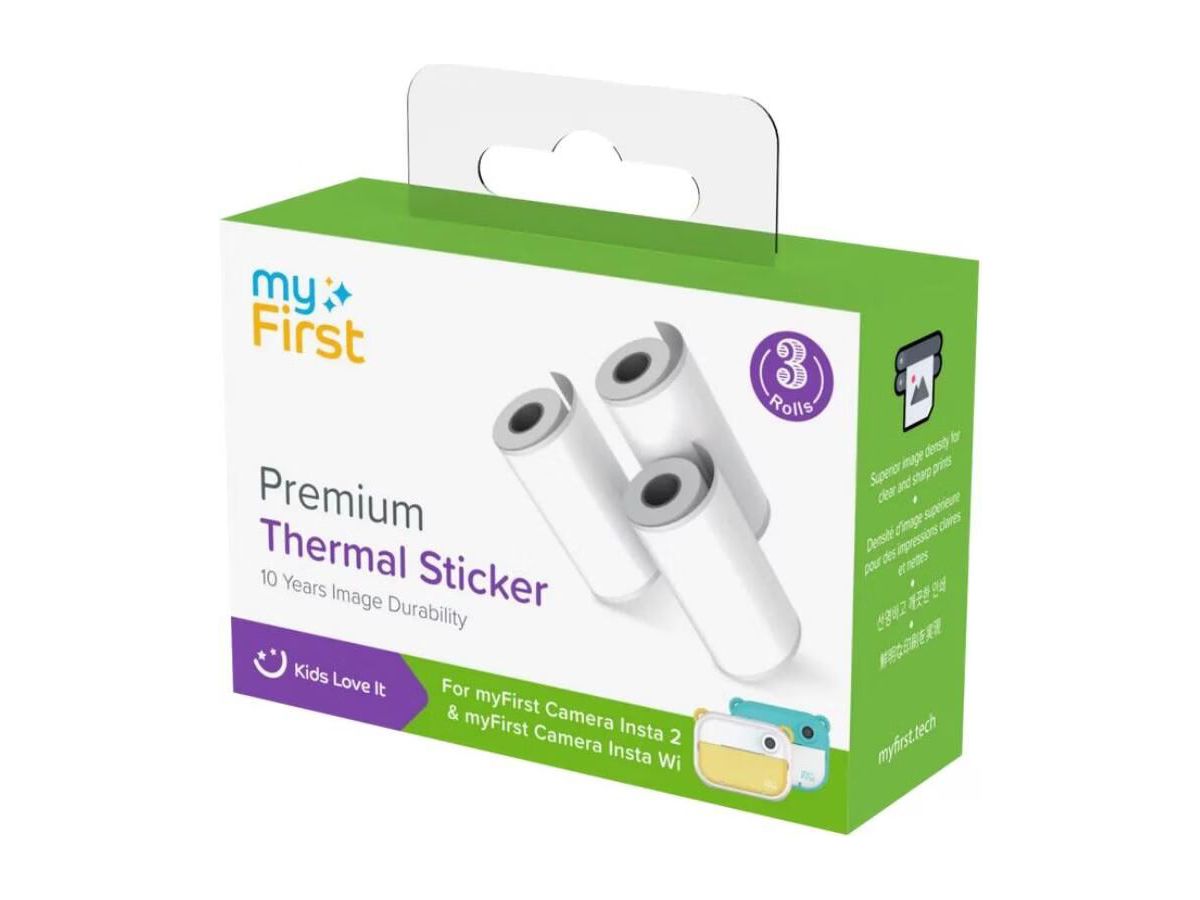 myFirst Premium Thermal Sticker White