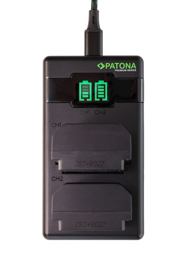 PATONA Premium chargeur double LP-E6