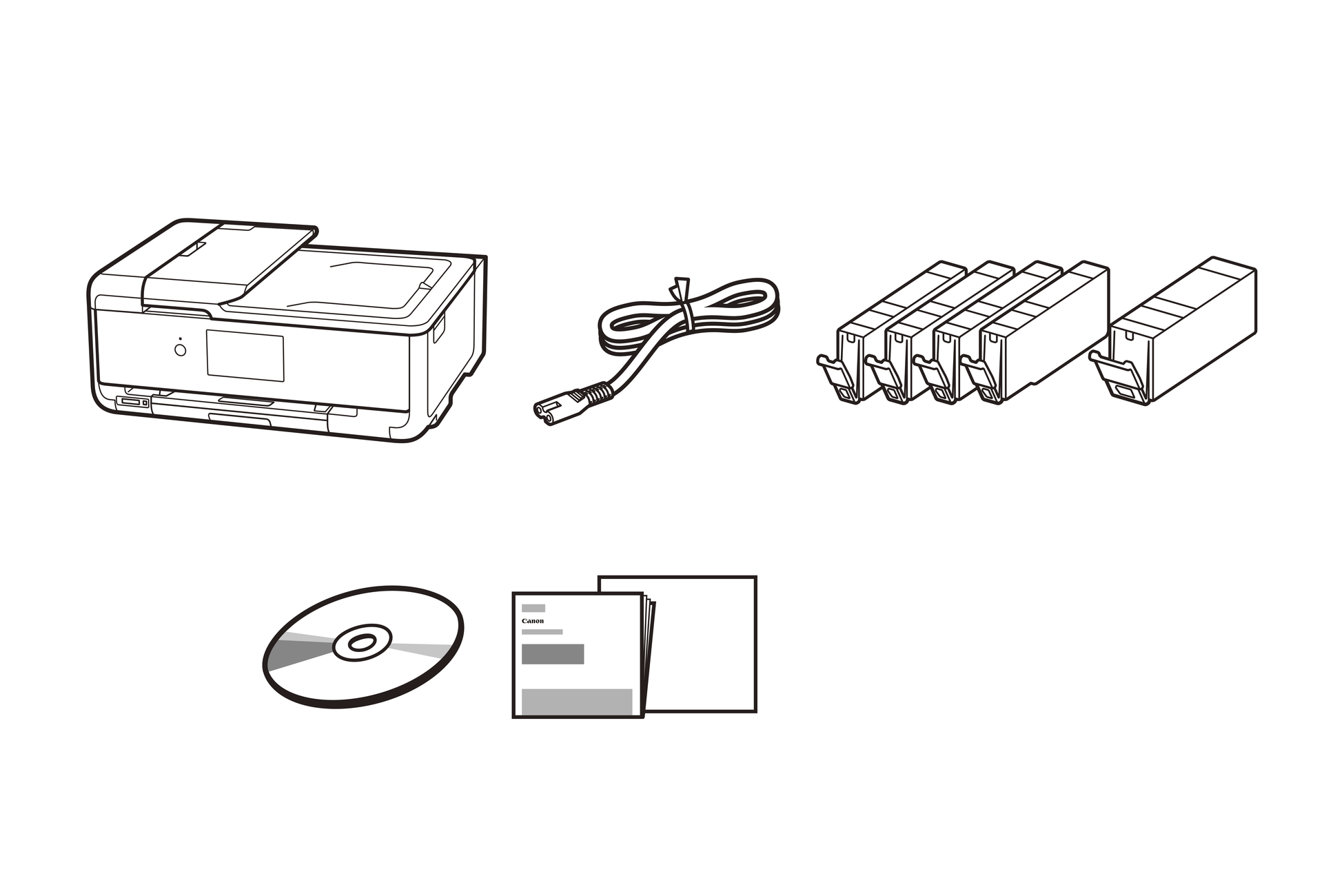 Canon PIXMA TS9550a Black A3 Printer