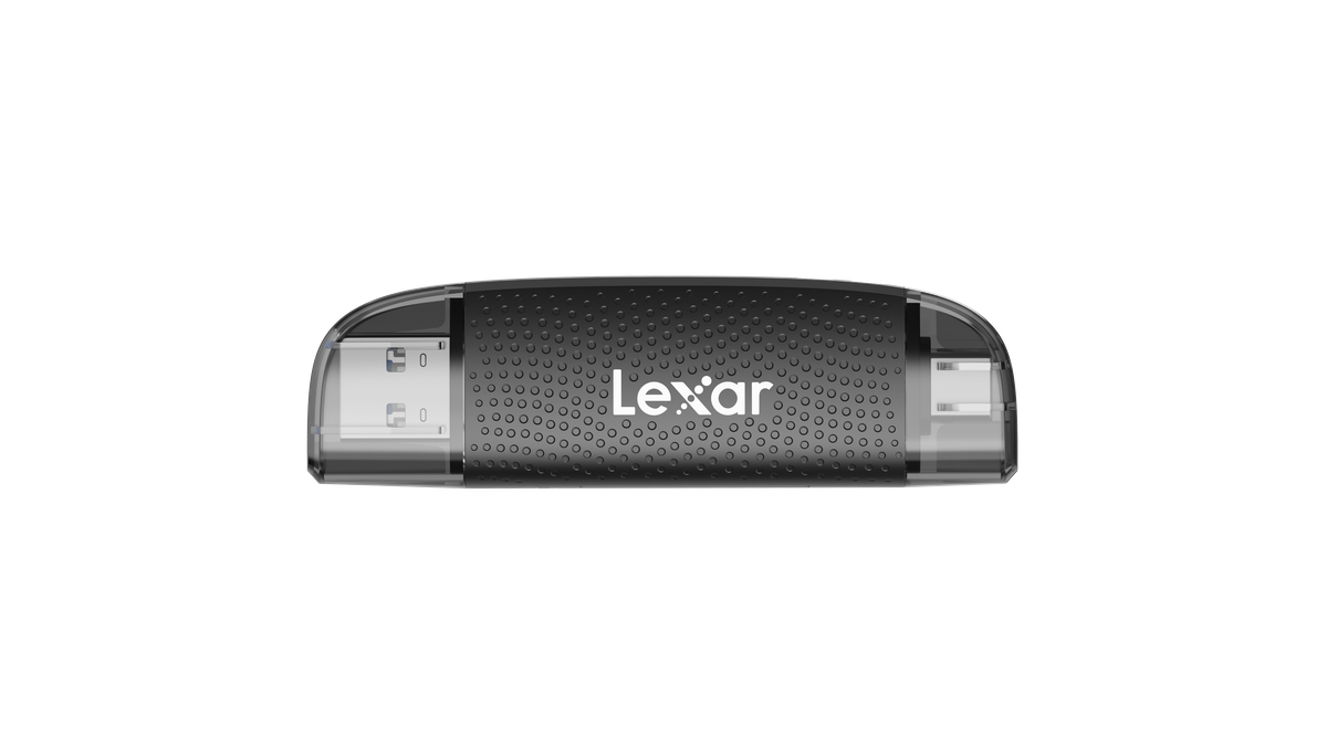 Lexar Dual Slot Card USB A/C Reader