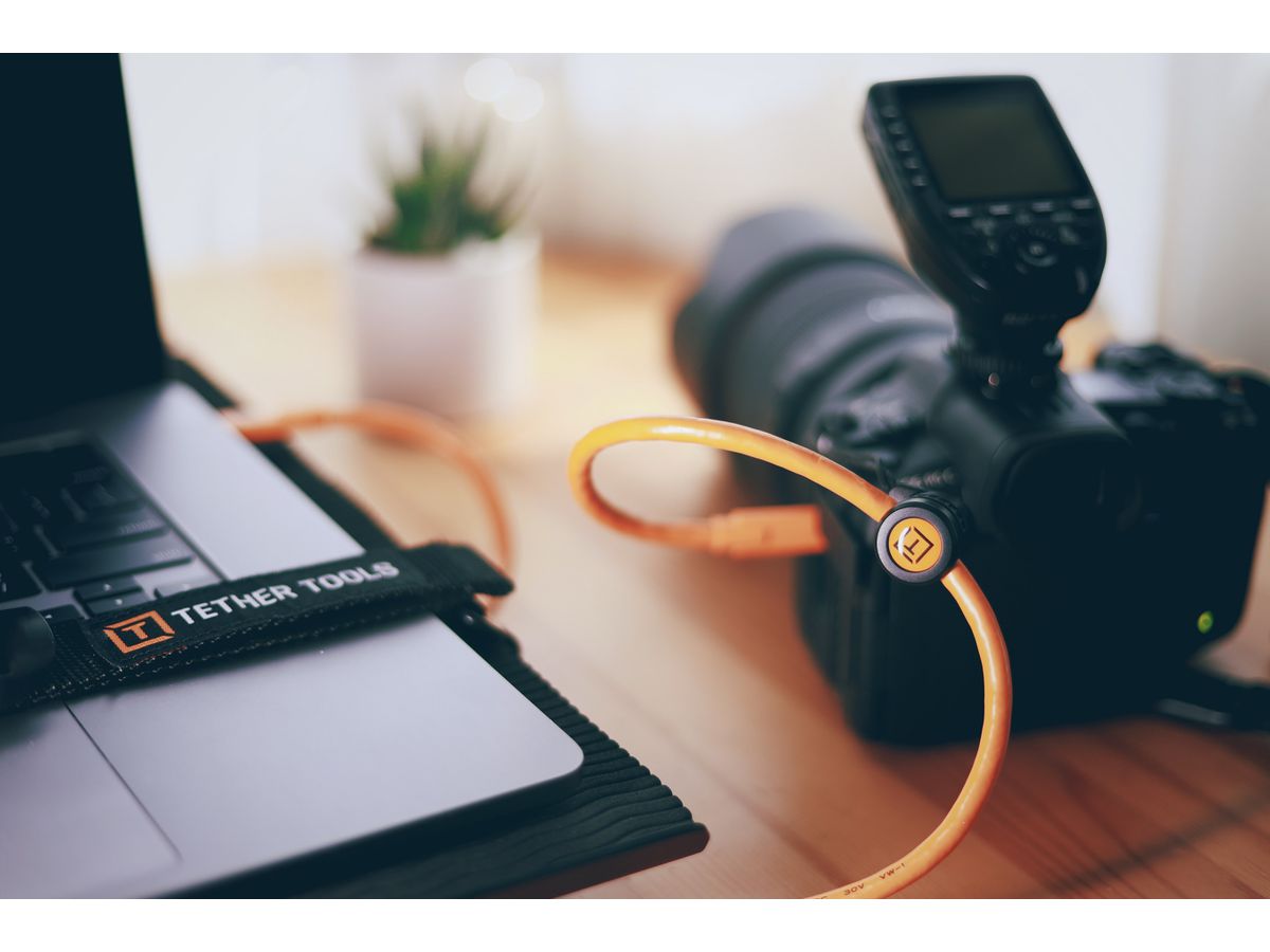 TetherPro USB-C to USB-C 4.6m Orange