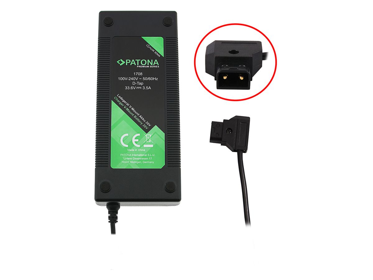 Patona Premium V-Mount Charger 26V D-TAP