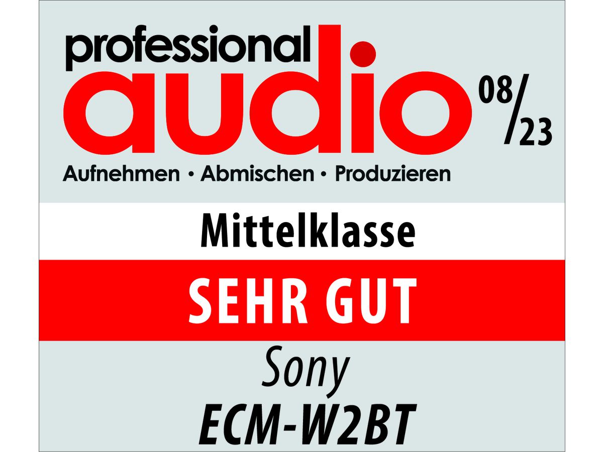 Sony ECMW2BT sans fil Microfone