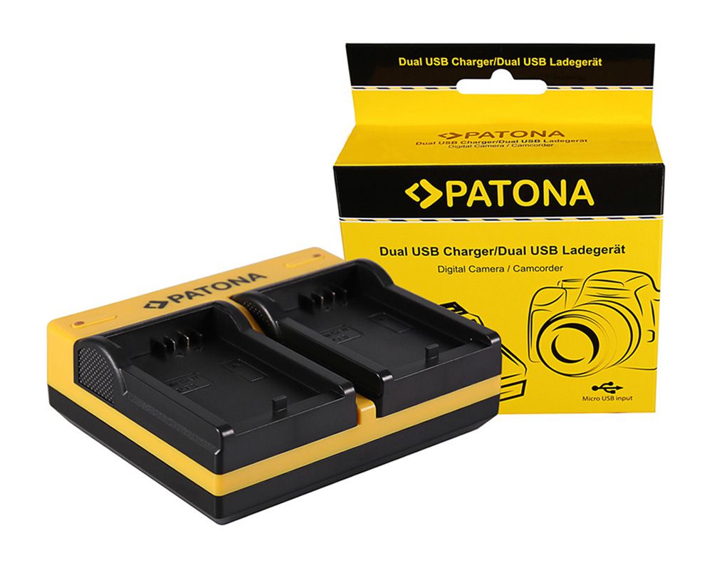 Patona Chargeur Dual USB Canon LP-E5