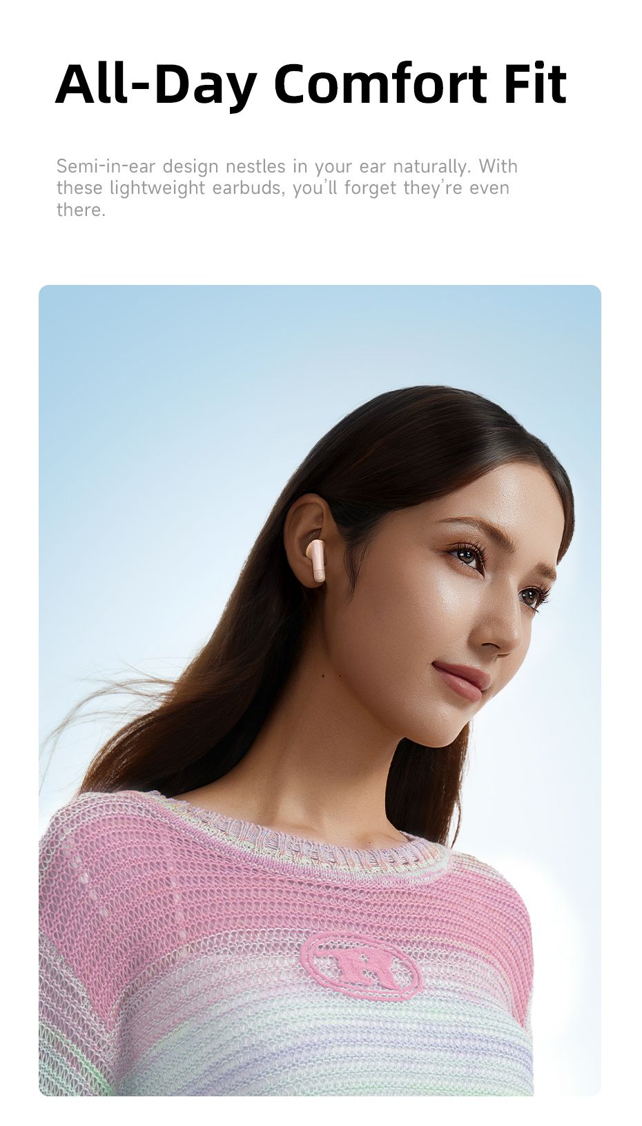 Baseus Bass BS2 Lite TWS Earbuds Pink