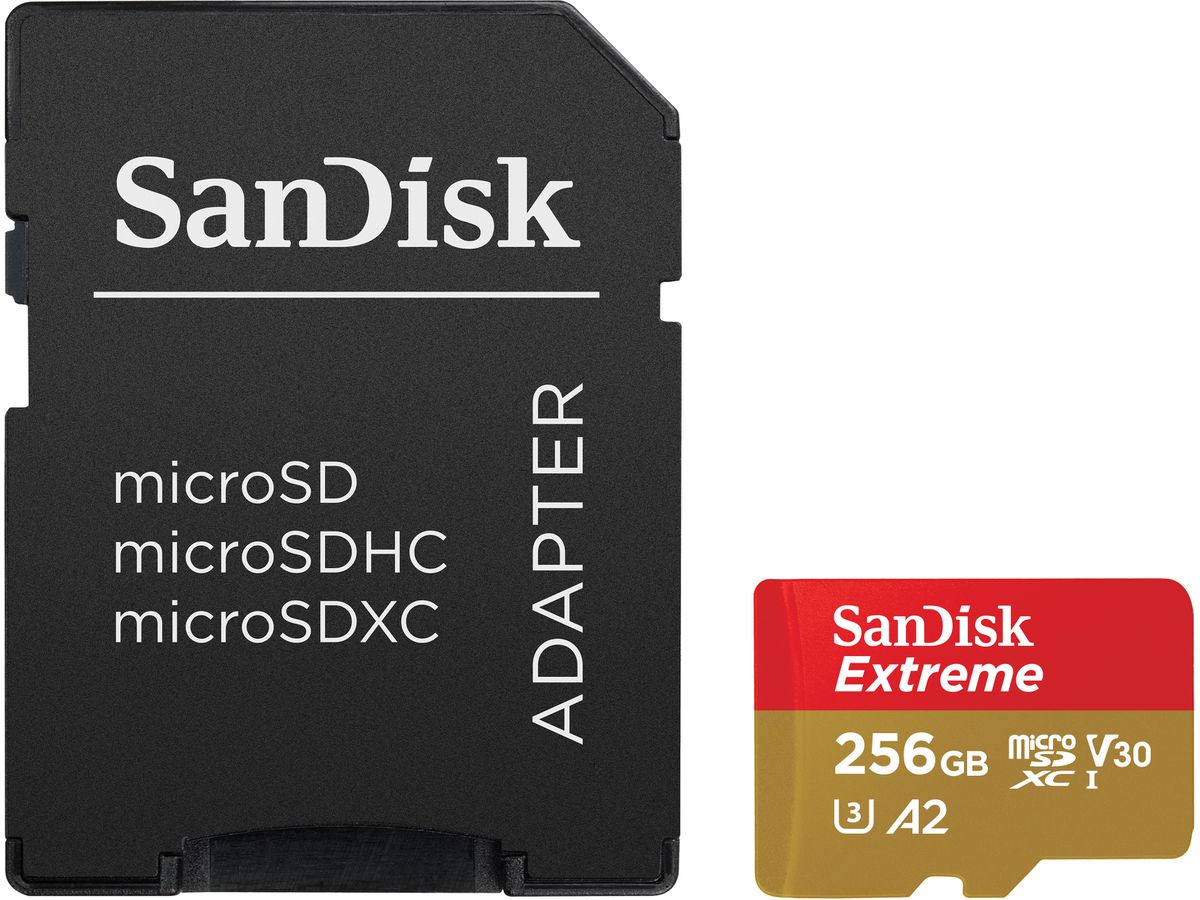 SanDisk Extreme 190MB/s microSDXC 256GB