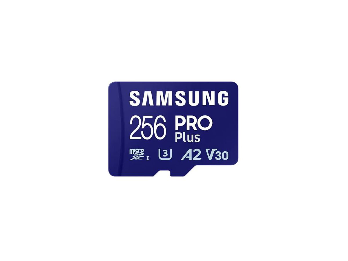 Samsung Pro+ microSDXC 180MB/s 256GB, V30, A2