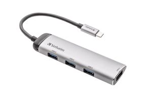 Verbatim USB-C to 4x USB-A Hub