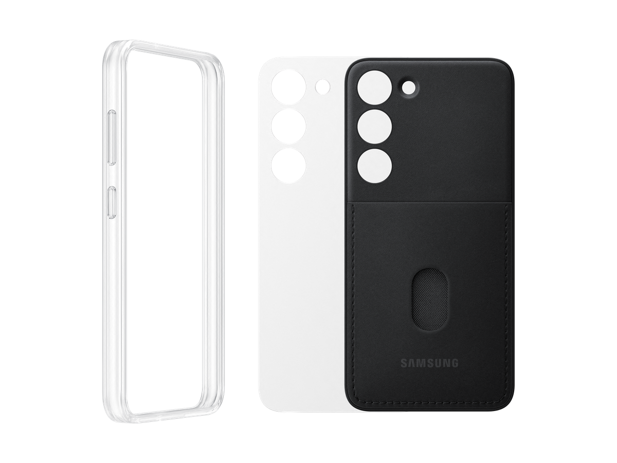 Samsung S23 Frame Case Black