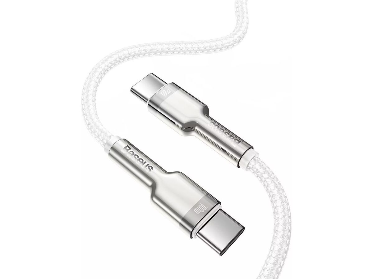Baseus USB-C to USB-C 2m 100W White