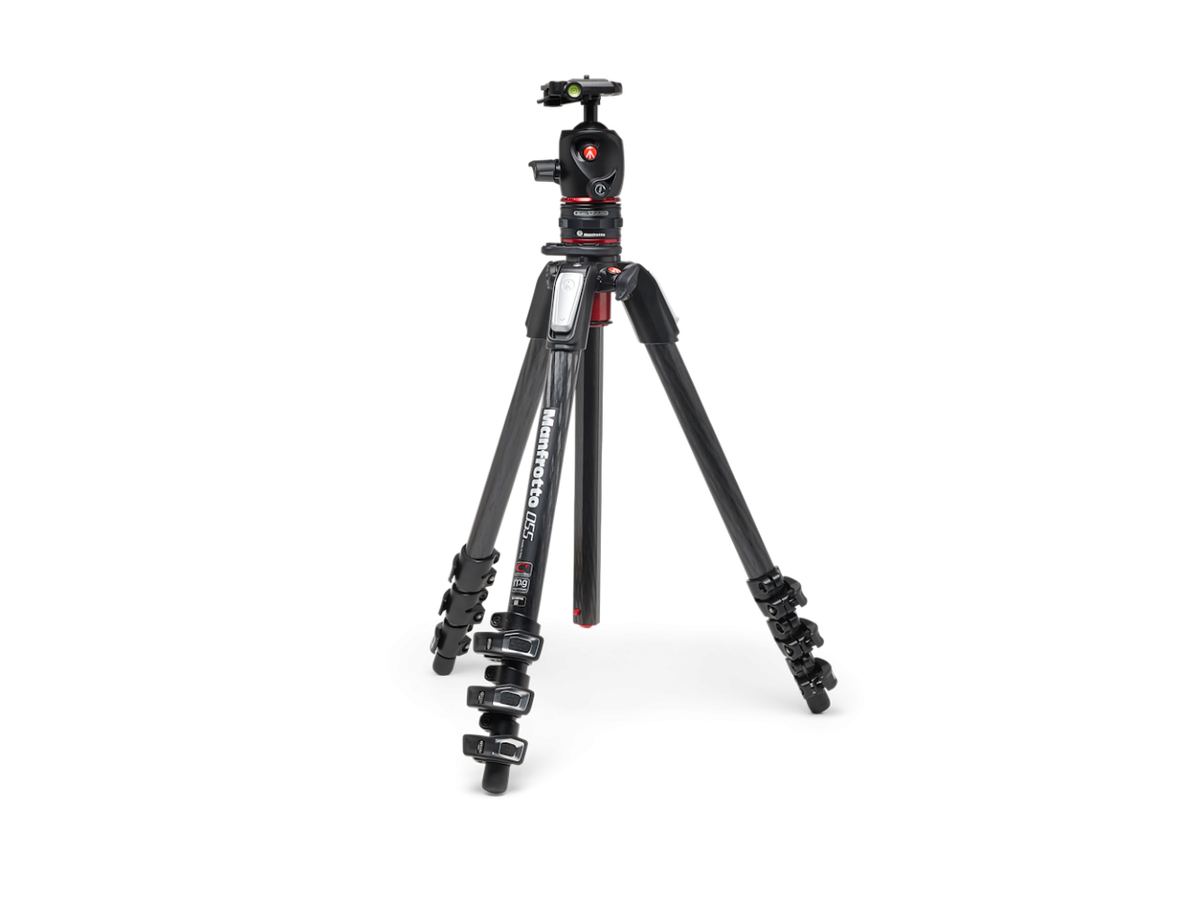 Manfrotto 055XPRO Carbon Tripod w/BH
