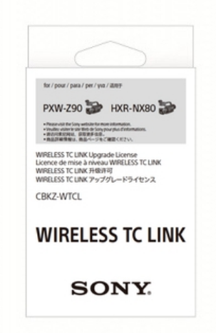 Sony License W/less T/code Link Z90/NX80