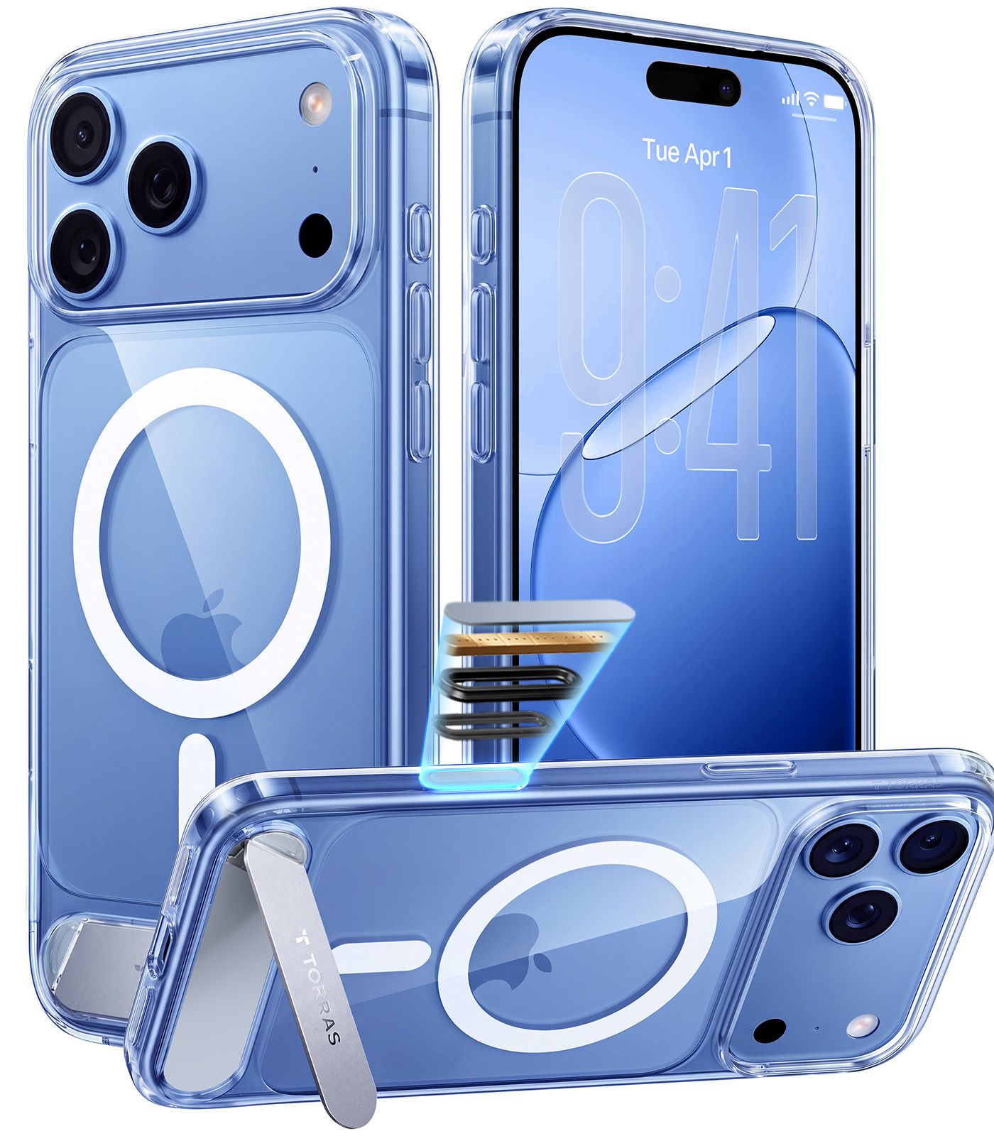 Torras Ostand iPhone 18 Pro Clear